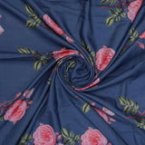 Red Rose Laying Over Blue Base Digital Printed Fabric – mu 0 ta07107p3 110 red rose laying over blue base digital printed fabric 1