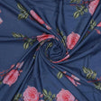 Red Rose Laying Over Blue Base Digital Printed Fabric – mu 0 ta07107p3 110 red rose laying over blue base digital printed fabric 1