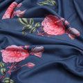Red Rose Laying Over Blue Base Digital Printed Fabric – mu 0 ta07107p3 110 red rose laying over blue base digital printed fabric 3