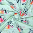 Roses Floating on Pista Base Digital Printed Fabric – mu 0 ta07124c 110 roses floating on pista base digital printed fabric 1