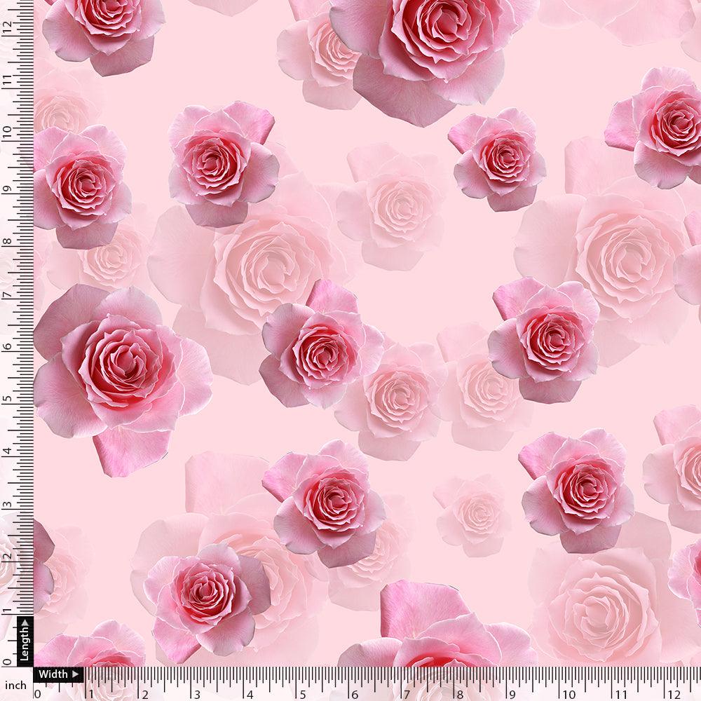 Pinkish Rose Allover Digital Printed Fabric  - Muslin – mu 0 ta07250p1 110 pinkish rose allover digital printed fabric muslin 4