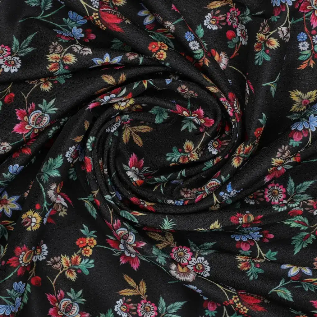 Small Wild Flower Motif Digital Printed Fabric – mu 0 ta0738 110 small wild flower motif digital printed fabric 1
