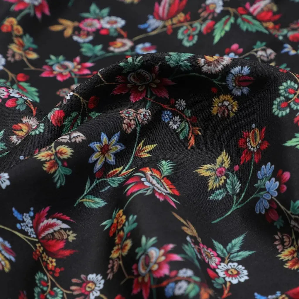 Small Wild Flower Motif Digital Printed Fabric – mu 0 ta0738 110 small wild flower motif digital printed fabric 3