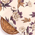 Vintage Look Flower Digital Printed Fabric - Muslin – mu 0 ta07596 110 vintage look flower digital printed fabric muslin 2