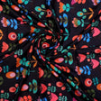 Sketchy Flowers Pattern Digital Printed Fabric - Muslin – mu 0 ta07617 110 sketchy flowers pattern digital printed fabric muslin 1