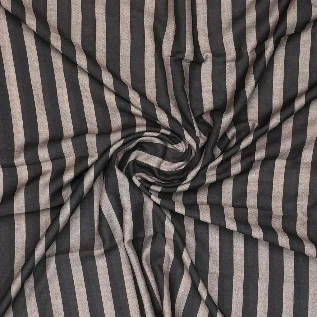 Brown Stripes Digital Printed Fabric - Muslin – mu 0 ta07623 110 brown stripes digital printed fabric muslin 1