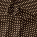 Brown Polka Dot Digital Printed Fabric - Muslin – mu 0 ta07635 110 brown polka dot digital printed fabric muslin 3