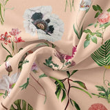 Tropical Flowers Digital Printed Fabric – mu 0 ta0813 110 tropical flowers digital printed fabric 1