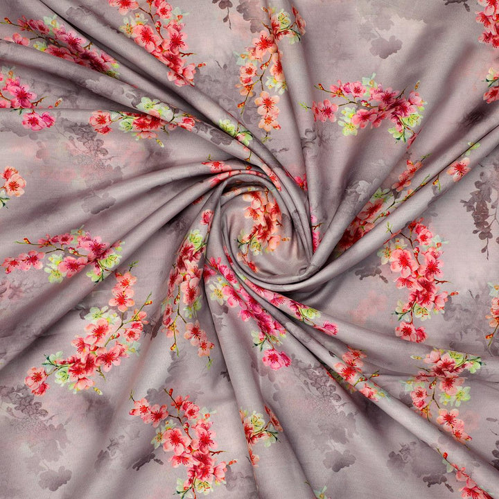 Ditsy Cool Summer Pattern Digital Printed Fabric - Muslin - FAB VOGUE Studio®
