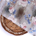 Oil Painted Cool Tiny Magnolia Digital Printed Fabric - Muslin – mu 0 ta08309 110 oil painted cool tiny magnolia digital printed fabric muslin 2