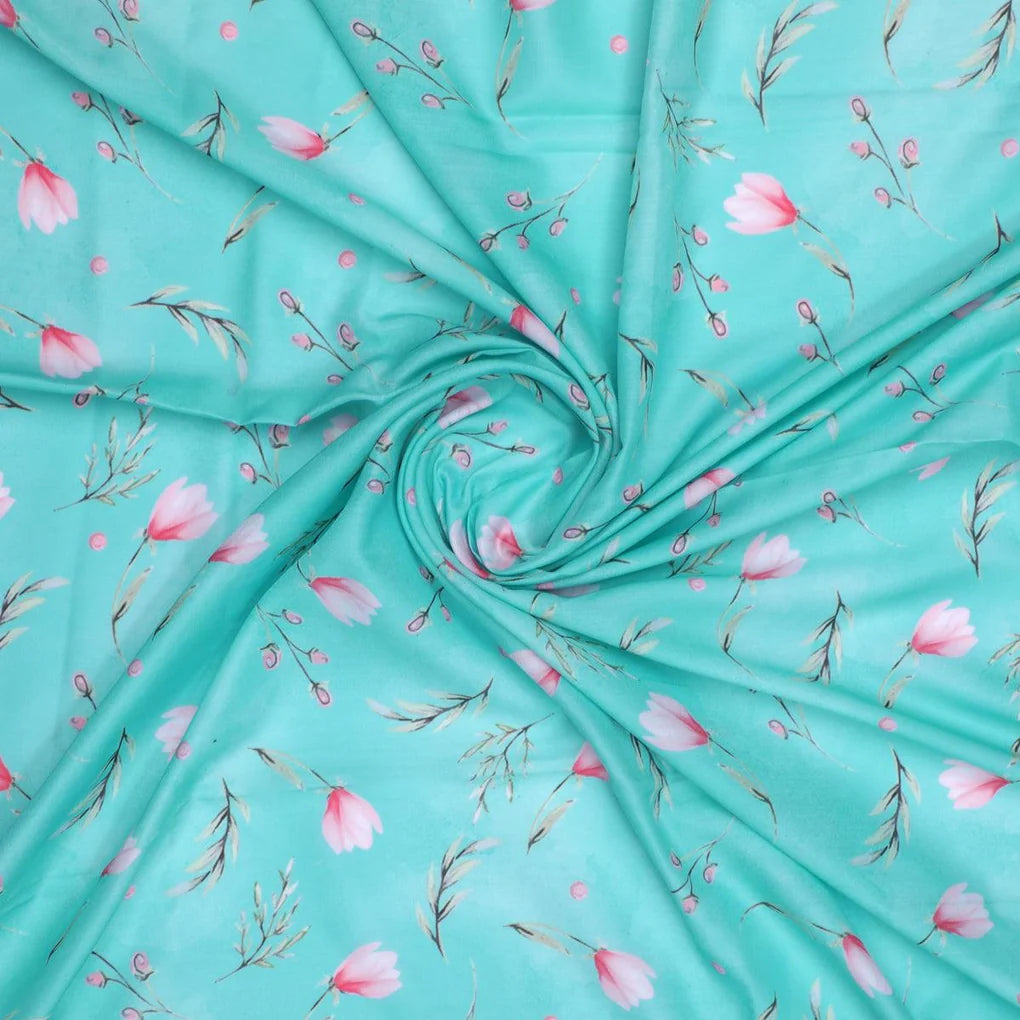 Romantic And Feminine Digital Printed Fabric - Muslin – mu 0 ta08310 110 romantic and feminine digital printed fabric muslin 1