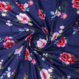 Harvest Red Pastel Wildflowers Digital Printed Fabric - Muslin – mu 0 ta08323 110 harvest red pastel wildflowers digital printed fabric muslin 1