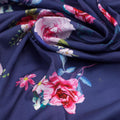 Harvest Red Pastel Wildflowers Digital Printed Fabric - Muslin – mu 0 ta08323 110 harvest red pastel wildflowers digital printed fabric muslin 3