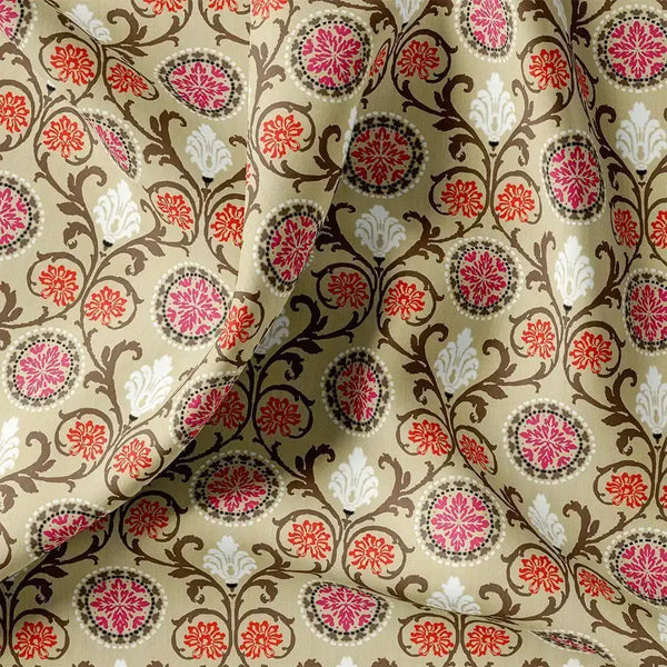 Decorative Damask Digital Printed Fabric – mu 0 ta0833 110 decorative damask digital printed fabric 2 - alternate view