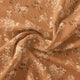 Brown Brush Painted Flower Digital Printed Fabric – mu 0 ta0845 110 brown brush painted flower digital printed fabric 1