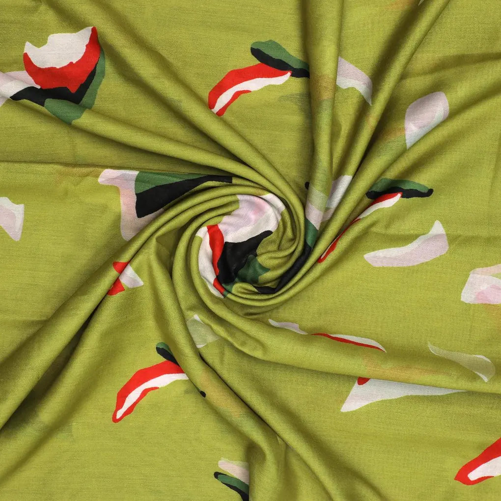 Creative Paper Art Colourful Digital Printed Fabric - Muslin – mu 0 ta08507 110 creative paper art colourful digital printed fabric muslin 1