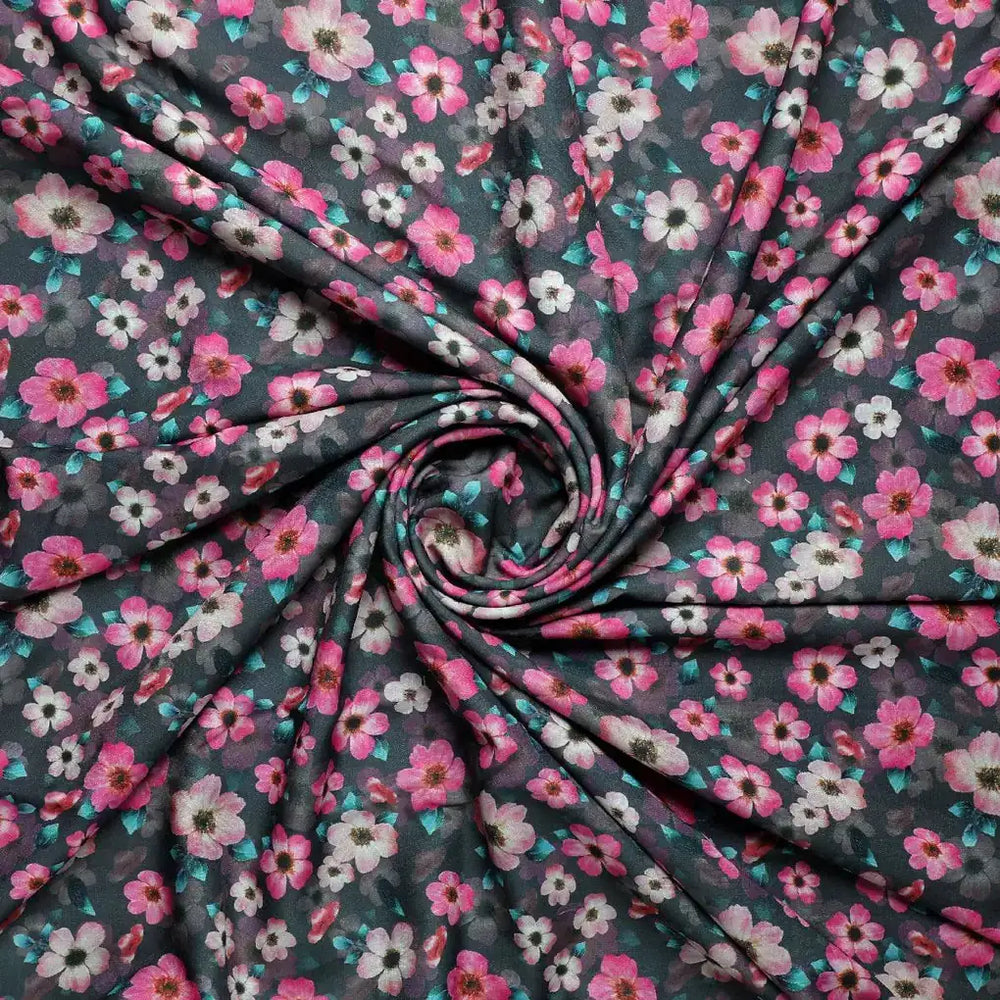 A Floral Print with a Painterly Touch