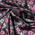 Buttercup Pink Floral Digital Printed Fabric - Muslin – mu 0 ta08551 110 buttercup pink floral digital printed fabric muslin 3