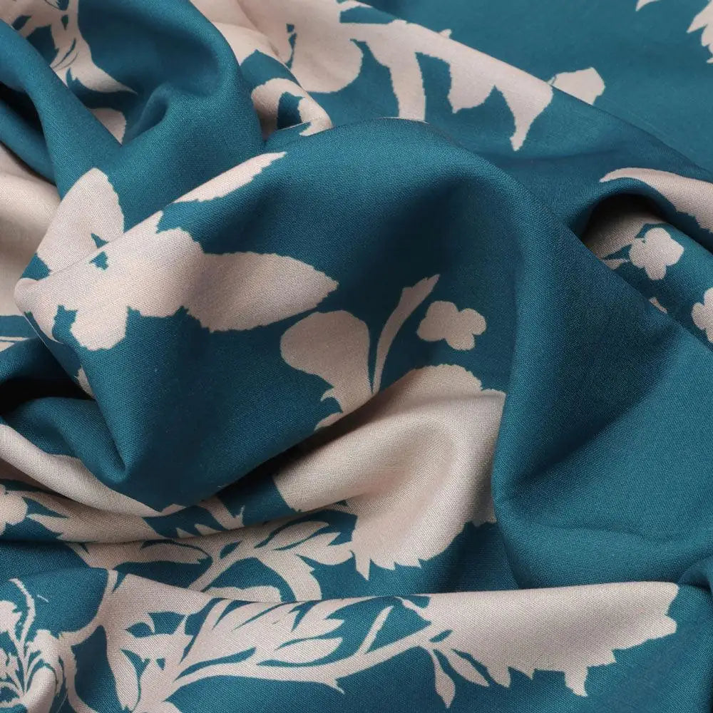 Glorry Beautiful Flower Digital Printed Fabric - Muslin – mu 0 ta08569p2 110 glorry beautiful flower digital printed fabric muslin 3