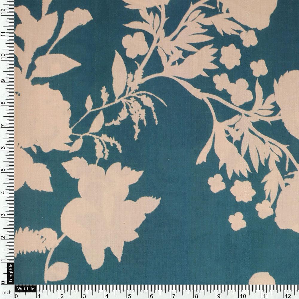 Glorry Beautiful Flower Digital Printed Fabric - Muslin – mu 0 ta08569p2 110 glorry beautiful flower digital printed fabric muslin 4