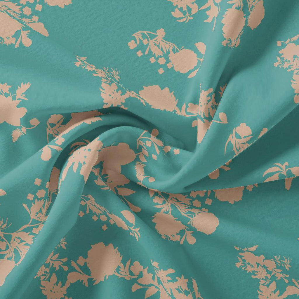 Rama Base Floral Flower Digital Printed Fabric - Muslin – mu 0 ta08569p3 110 rama base floral flower digital printed fabric muslin 1