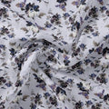 Beautiful Pansy Blue Flower Digital Printed Fabric - Muslin – mu 0 ta08658 110 beautiful pansy blue flower digital printed fabric muslin 1