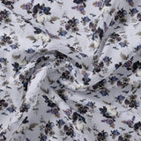 Beautiful Pansy Blue Flower Digital Printed Fabric - Muslin – mu 0 ta08658 110 beautiful pansy blue flower digital printed fabric muslin 1