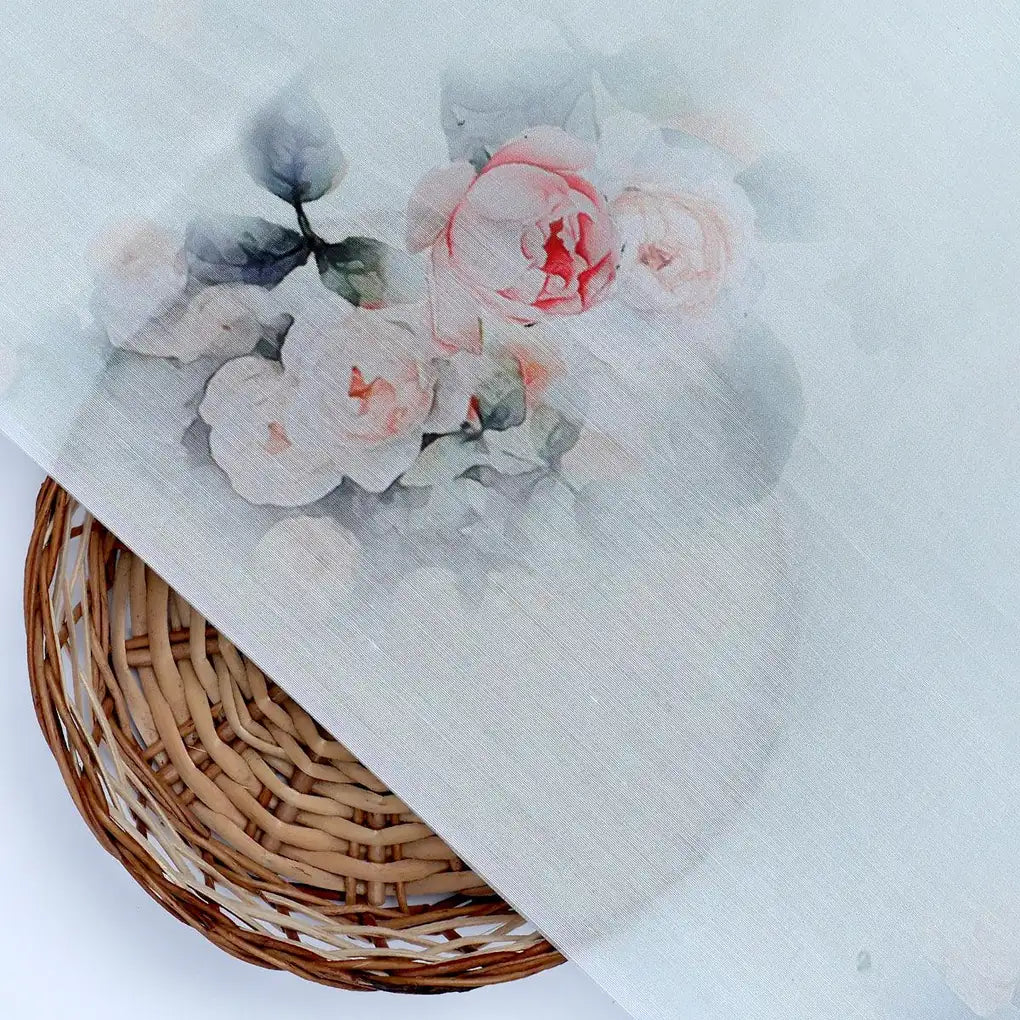 Beautiful Summer Peony Bunch Digital Printed Fabric - Muslin – mu 0 ta08670 110 beautiful summer peony bunch digital printed fabric muslin 2