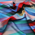 Rainbow Blurry Serpentine Strips Digital Printed Fabric - Muslin – mu 0 ta08671 110 rainbow blurry serpentine strips digital printed fabric muslin 1