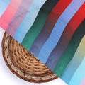 Rainbow Blurry Serpentine Strips Digital Printed Fabric - Muslin – mu 0 ta08671 110 rainbow blurry serpentine strips digital printed fabric muslin 3