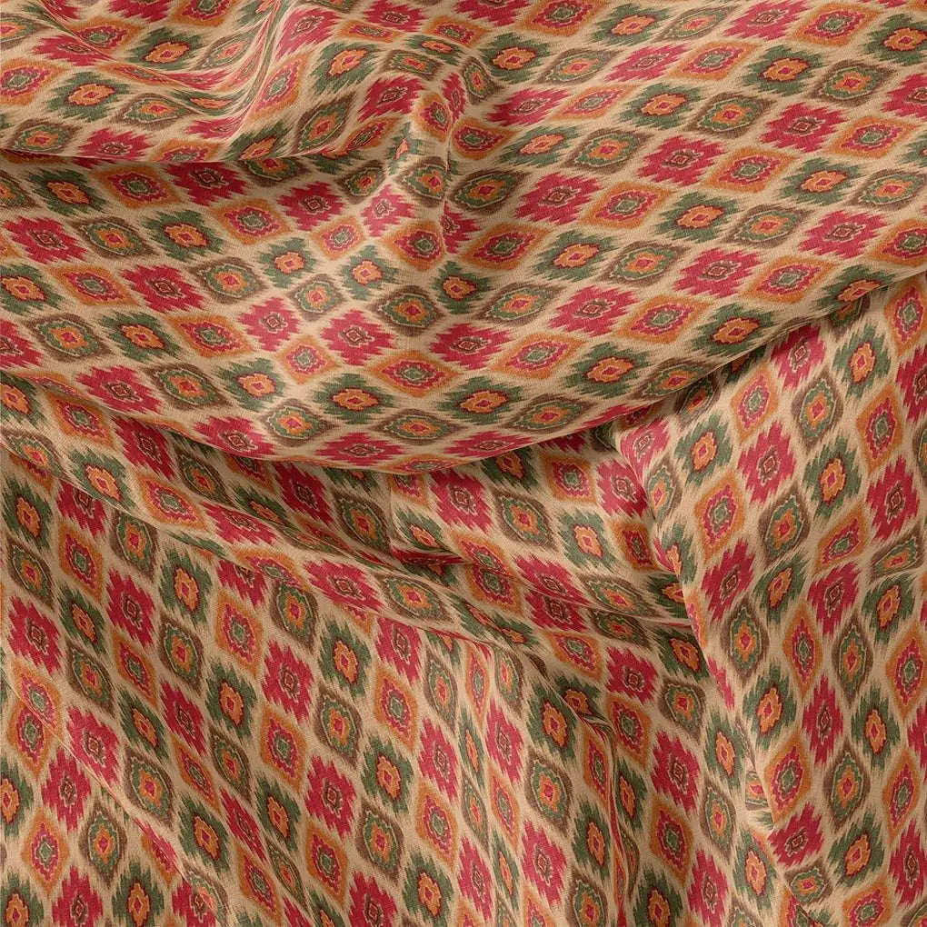 Seamless Pochampilli Patterns Digital Printed Fabric - Muslin – mu 0 ta08752 110 seamless pochampilli patterns digital printed fabric muslin 3