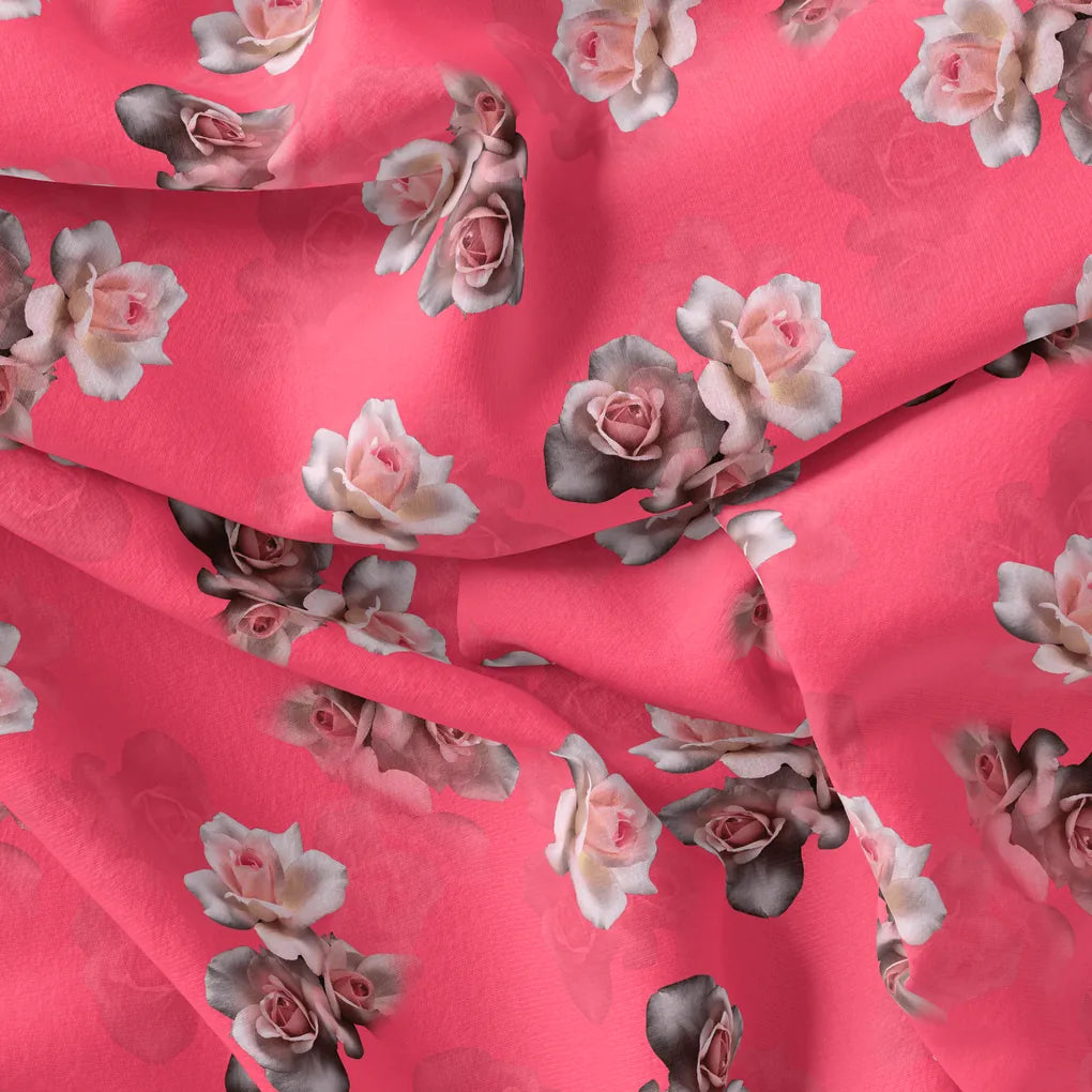 Pinkish Background With Valvet Roses Digital Printed Fabric - Poly Muslin – mu 0 ta08948p15 110 pinkish background with valvet roses digital printed fabric poly muslin 4