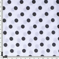 White Polka Dot Poly Muslin Printed Fabric – mu 2 7582 110 white polka dot poly muslin printed fabric 4