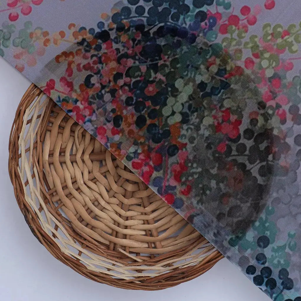 Painted Barries Digital Printed Fabric Organza – or 0 ta0725 110 painted barries digital printed fabric organza 2