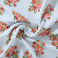Decorative Multi Colour Flower Digital Printed Fabric - Organza – or 0 ta09405p10 110 decorative multi colour flower digital printed fabric organza 1