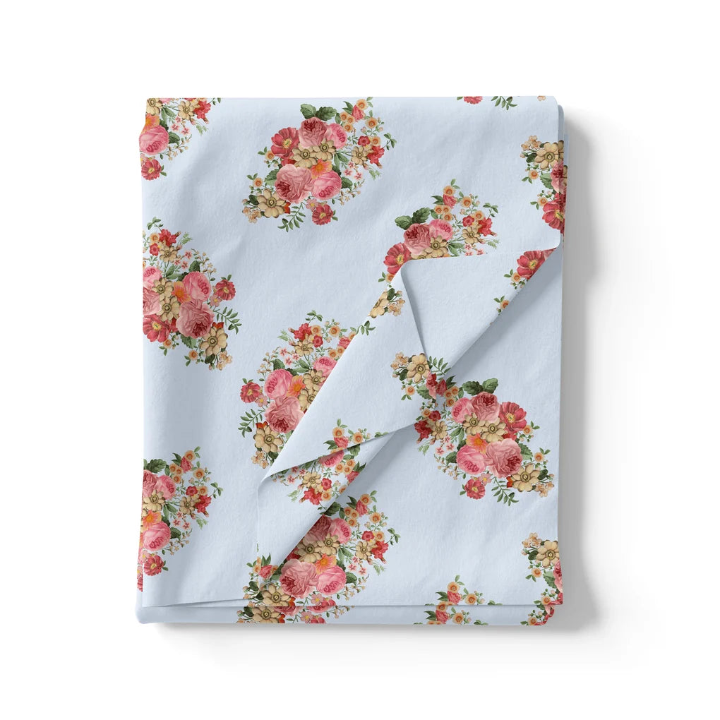 Decorative Multi Colour Flower Digital Printed Fabric - Organza – or 0 ta09405p10 110 decorative multi colour flower digital printed fabric organza 3