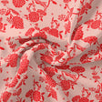 Attractive Red Dahlia Flower Digital Printed Fabric - Organza – or 0 ta09442p3 110 attractive red dahlia flower digital printed fabric organza 1