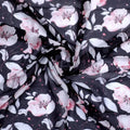 Beautiful Baby Pink Roses With Gray Leaves Digital Printed Fabric - Organza – or 0 ta09552p1 110 beautiful baby pink roses with gray leaves digital printed fabric organza 1