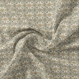 Royal Moroccan With Clover Pattern Digital Printed Fabric - Pure Chinon – pc 0 ma0410 106 royal moroccan with clover pattern digital printed fabric pure chinon 1
