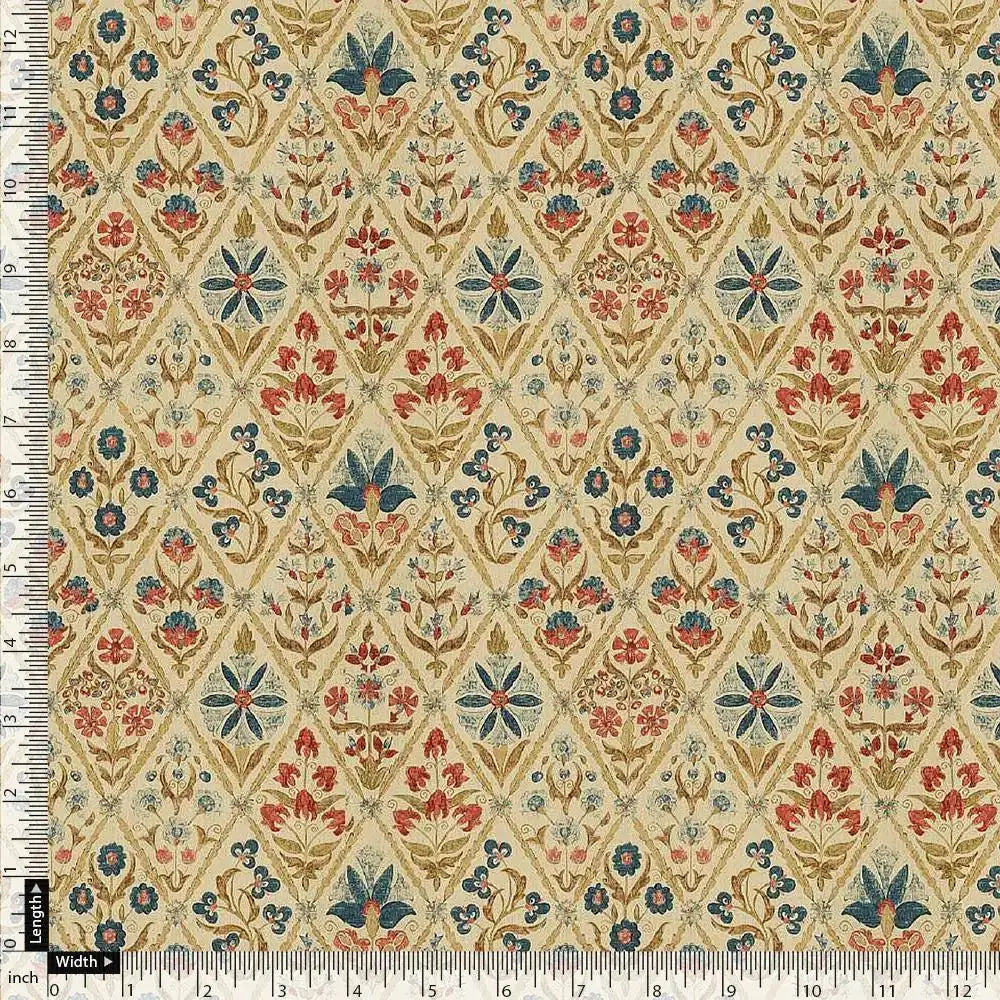Stylized Harlequin Motif Digital Printed Fabric - Pure Chinon – pc 0 ma04564 106 stylized harlequin motif digital printed fabric pure chinon 4