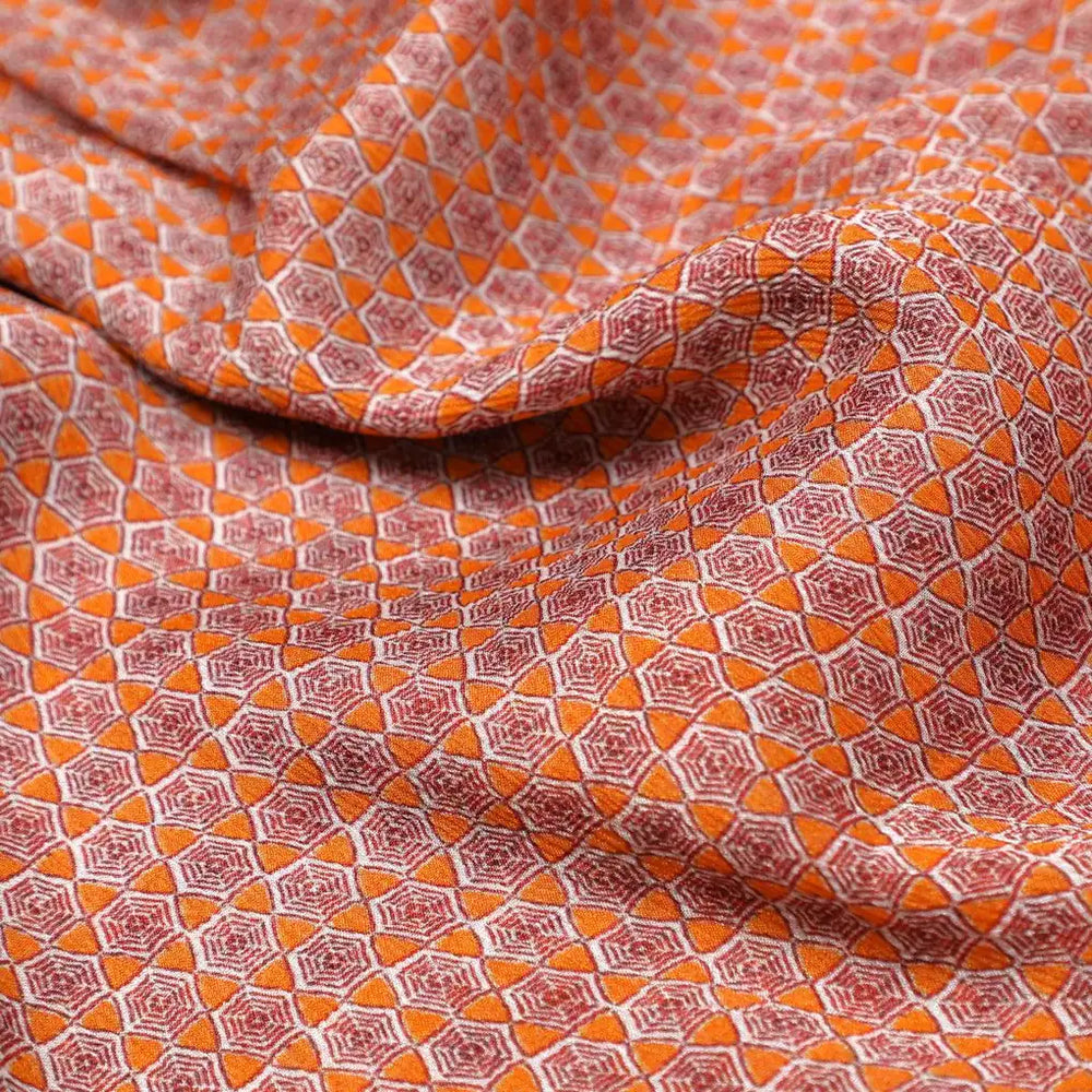 A Modern Mosaic in Woven Form