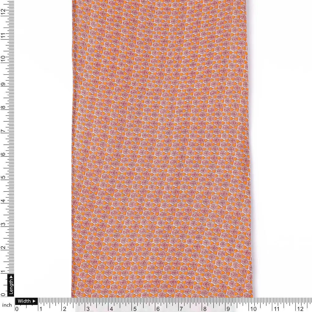 Combination Of Hexagon And Triangle Digital Printed Fabric - Pure Chinon – pc 0 ma0827 106 combination of hexagon and triangle digital printed fabric pure chinon 4