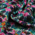 Multicolor Abstract Pattern Digital Printed Fabric - Pure Chinon – pc 0 ma08355 106 multicolor abstract pattern digital printed fabric pure chinon 3