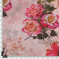 Pink Rose Bunch Allover - Pure Chinon – pc 0 ta0090 106 pink rose bunch allover pure chinon 4