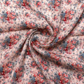Beautiful Ditsy Flowers On Blue Digital Printed Fabric - Pure Chinon – pc 0 ta05681 106 beautiful ditsy flowers on blue digital printed fabric pure chinon 1