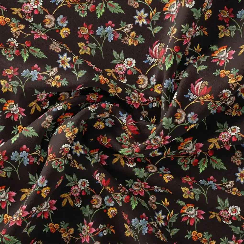 Small Wild Flower Motif Digital Printed Fabric – pc 0 ta0738 106 small wild flower motif digital printed fabric 1