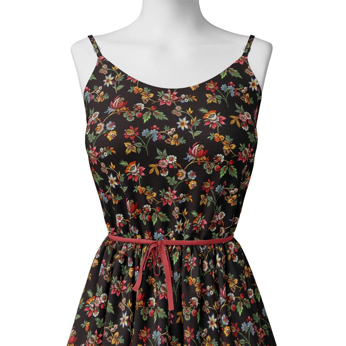 Small Wild Flower Motif Digital Printed Fabric – pc 0 ta0738 106 small wild flower motif digital printed fabric 2