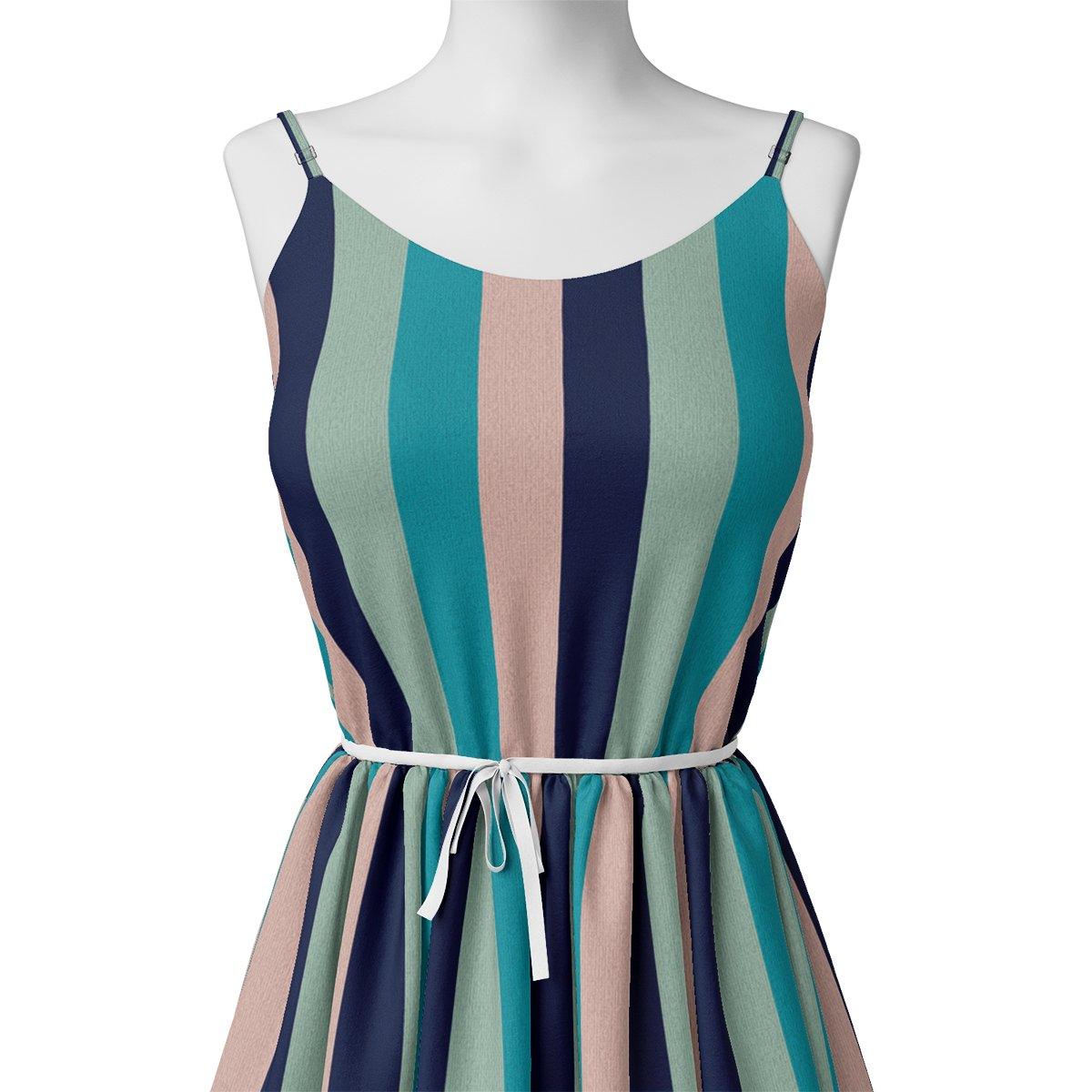 Subtle Colour Stripes Digital Printed Fabric - Pure Chinon – pc 0 ta07534 106 subtle colour stripes digital printed fabric pure chinon 2