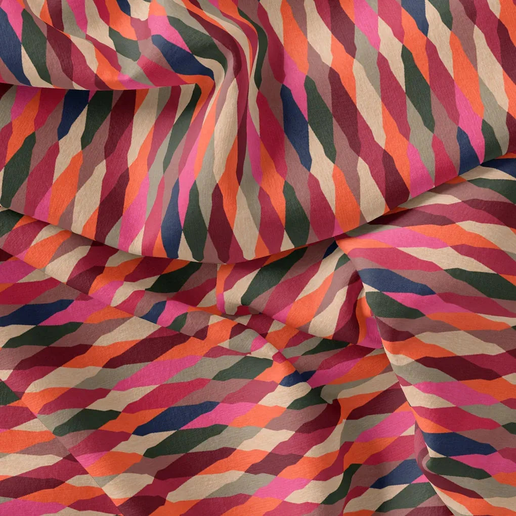 Multicolour Scales Repeat Digital Printed Fabric - Pure Chinon – pc 0 ta08262p 106 multicolour scales repeat digital printed fabric pure chinon 3
