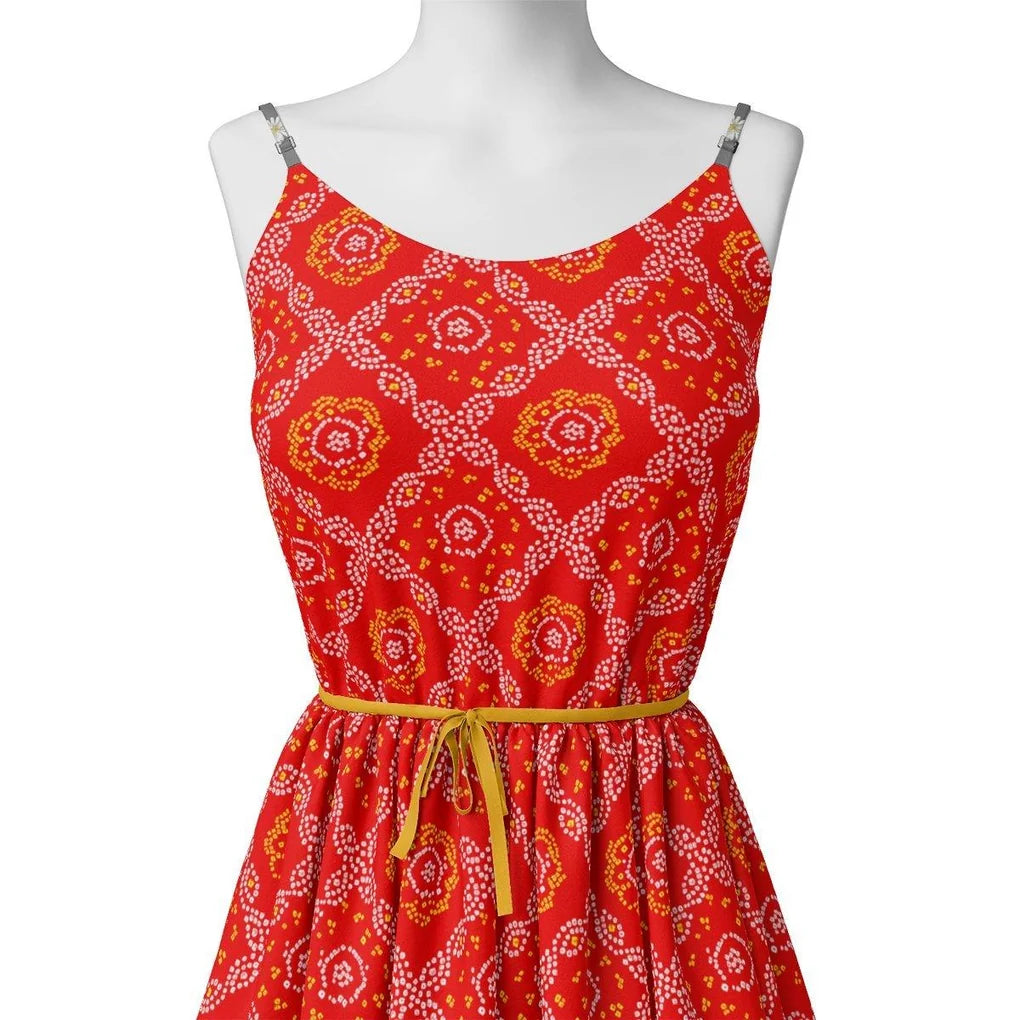 Attractive Seamless Bandhani Digital Printed Fabric - Pure Chinon – pc 0 ta08268p 106 attractive seamless bandhani digital printed fabric pure chinon 2